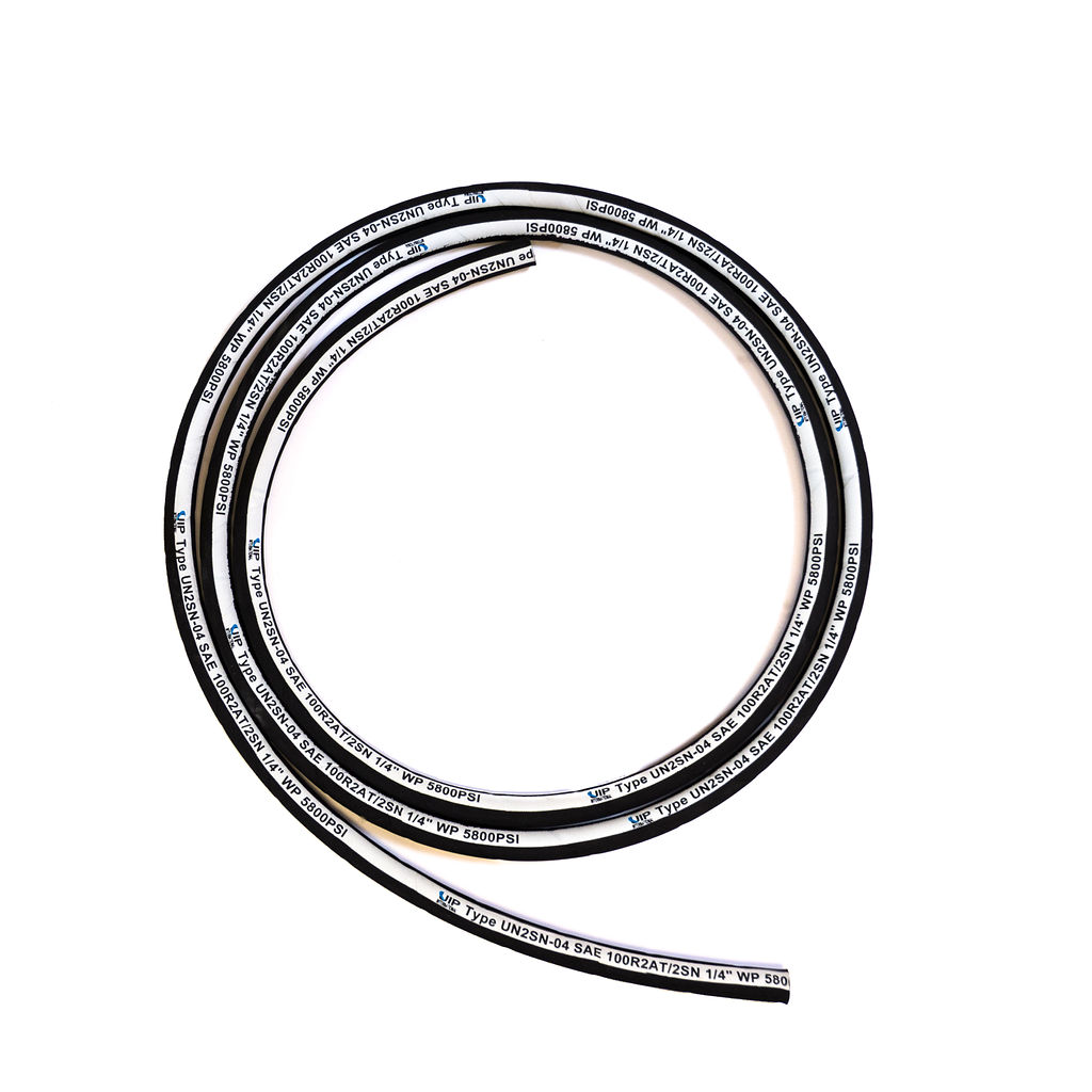 UIP Hydraulic Hoses SAE 100R2AT and 100R16 H.S. White Co.