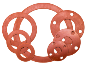 red rubber gaskets and seals